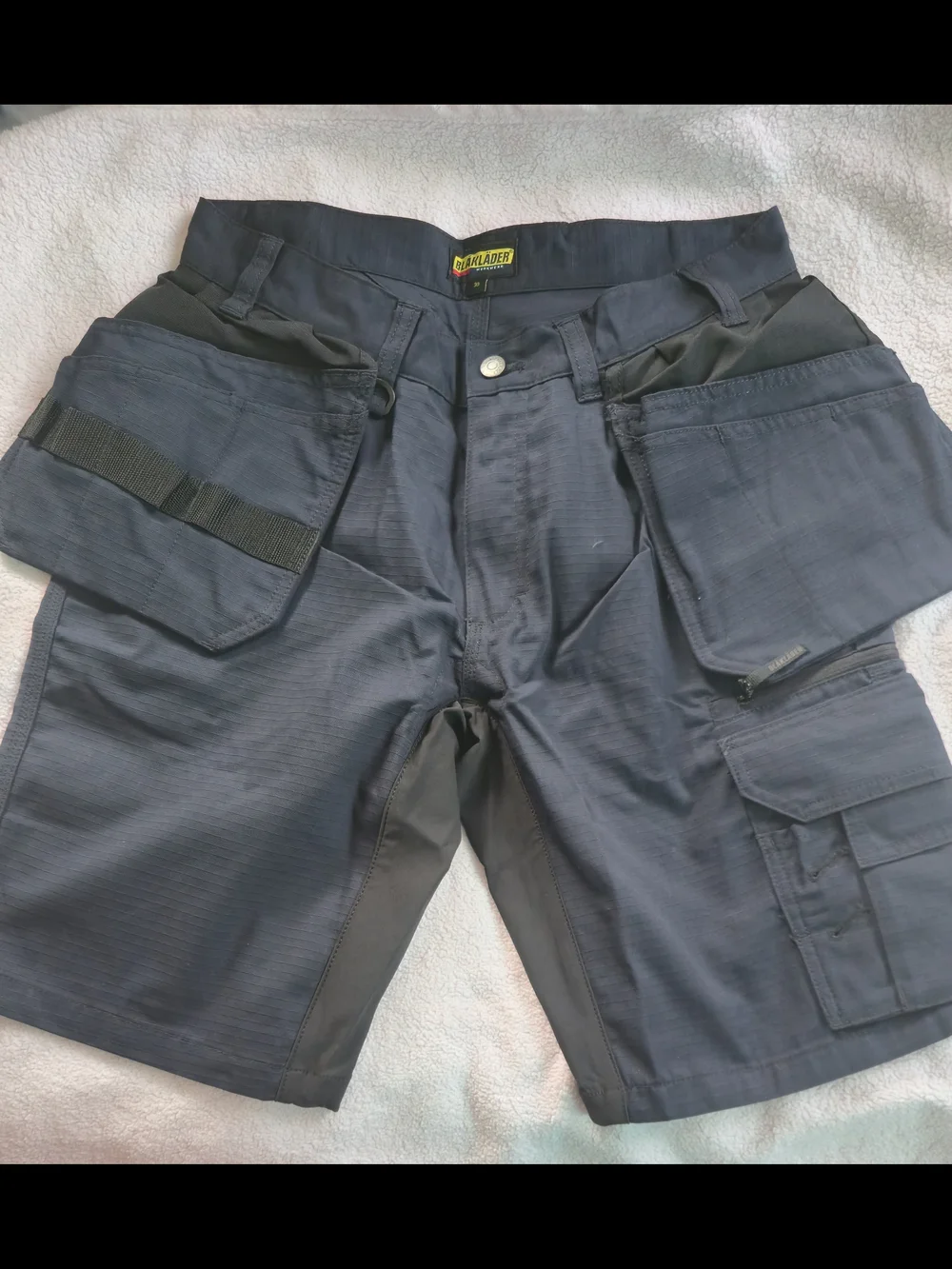 205 --Navy Cargo Work Shorts with Utility Pockets